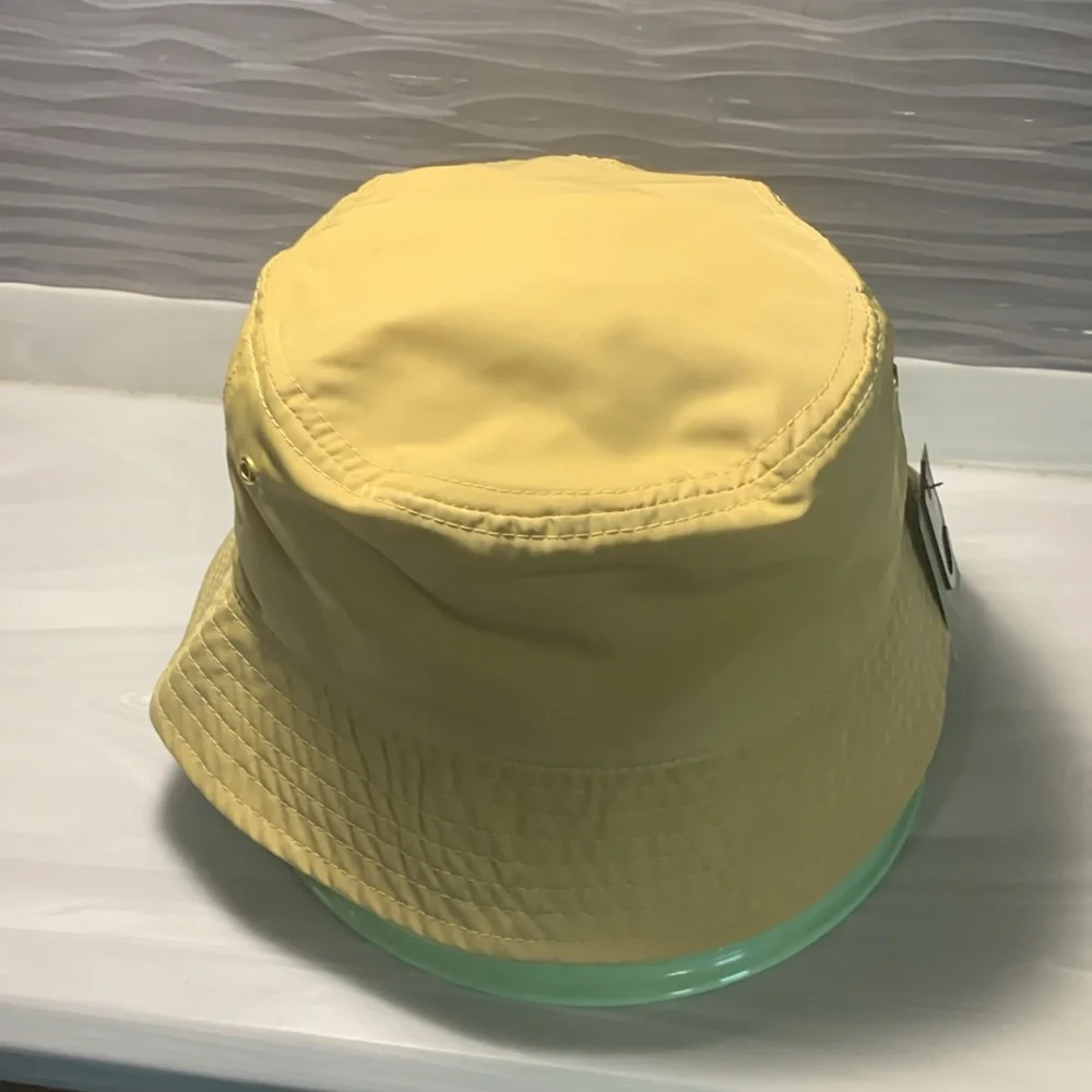 Bucket hat NEW Gold Size Large Recycled polyester lined inside for most all ages